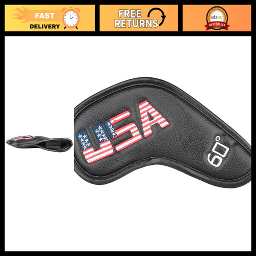 Premium black leather golf - premium,