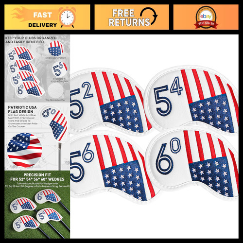 Wedge golf iron head covers - golf,