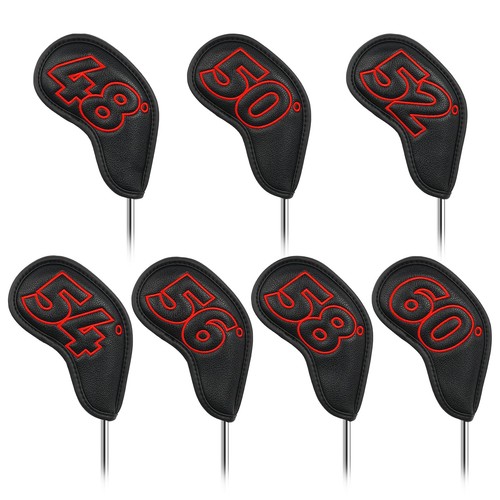 Golf wedge covers - covers,, magnetic